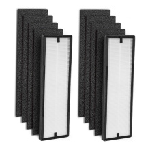 Eureka True HEPA Filter NEA-F1 and Activated Carbon NEA-C1 Replacement Filters for Eureka NEA120 Air Purifier